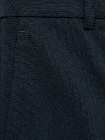 MANGO Regular Trousers with creases 'NEWCOLA' in Blue