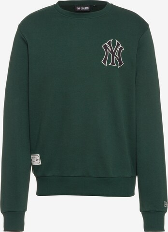 Felpa 'New York Yankees' di NEW ERA in verde: frontale