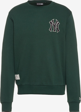 NEW ERA Sweatshirt 'New York Yankees' in Grün: predná strana