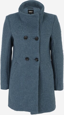 Only Petite Between-Seasons Coat 'NEWSOPHIA' in Blue: front