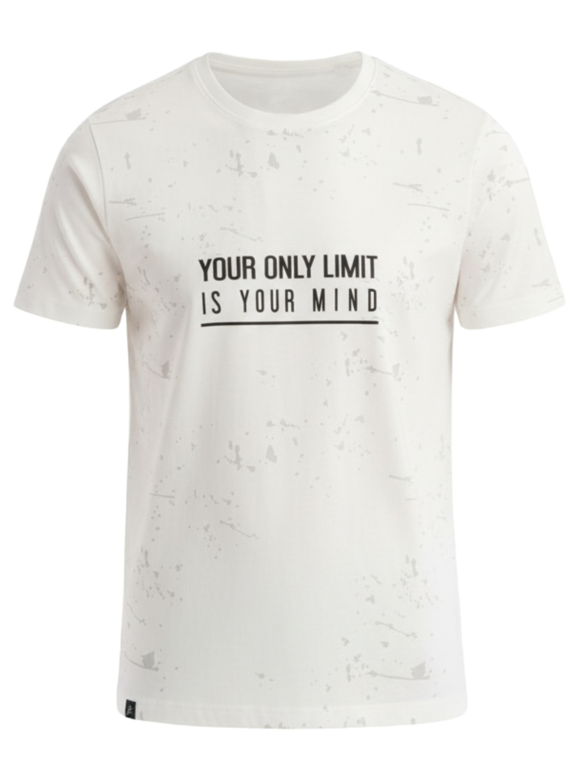 Ombre Shirt in White: front