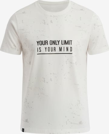 Ombre Shirt in White: front