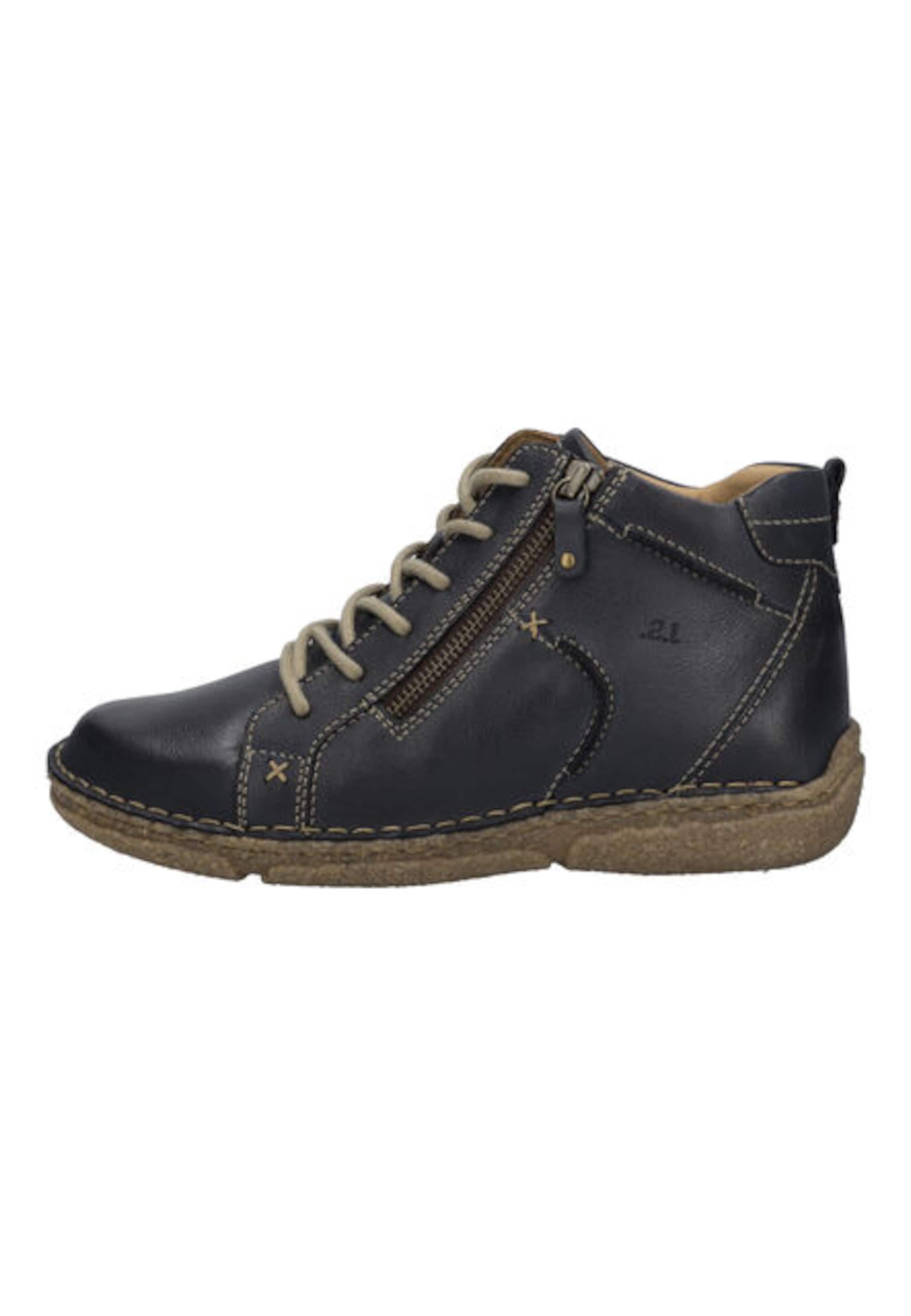 JOSEF SEIBEL Stiefelette Neele 71 in Blau: Vorderseite