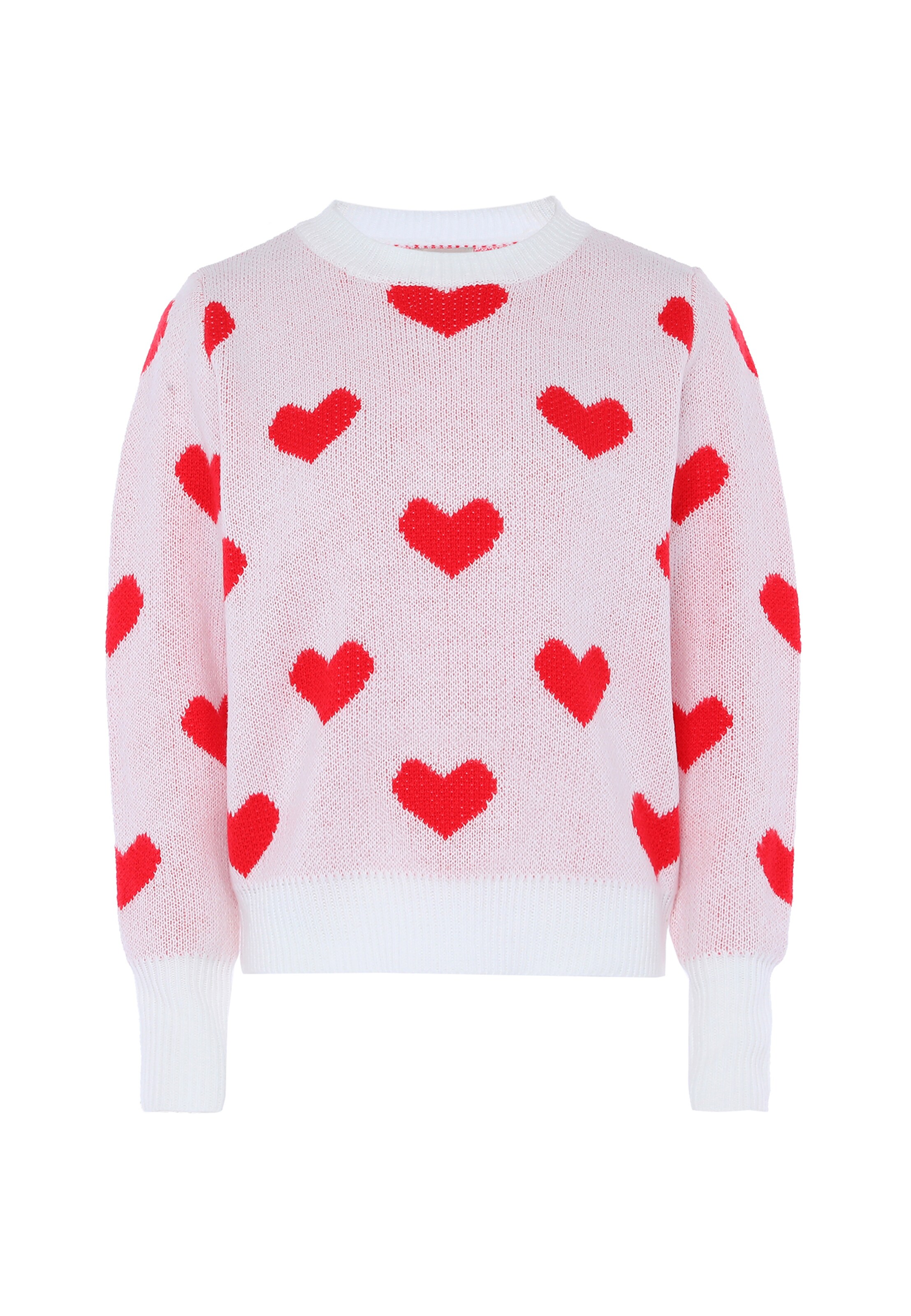 Jalene Свитер в Белый: спереди