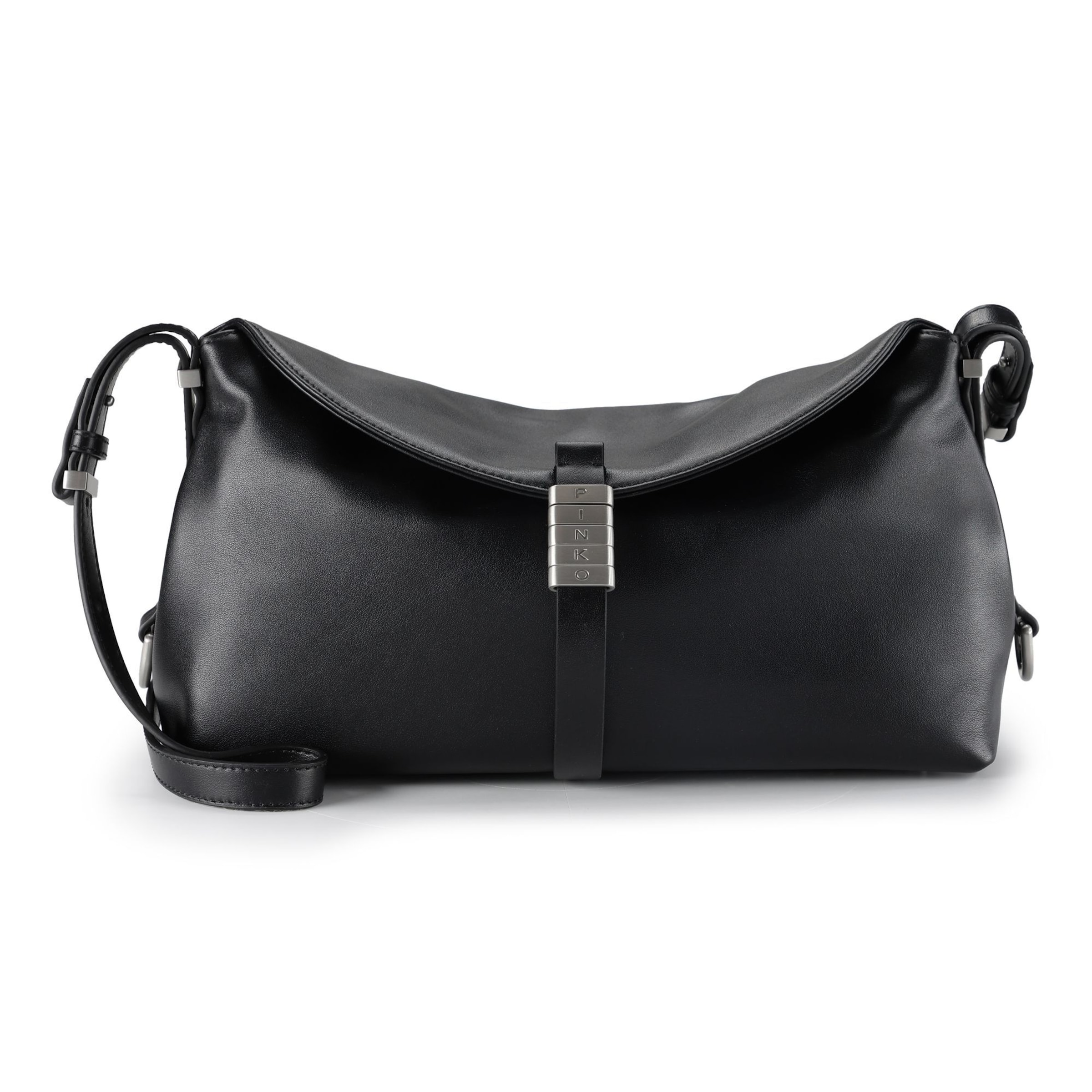 PINKO Schoudertas 'New Saddle' in One Size in de kleur Zwart, Productweergave