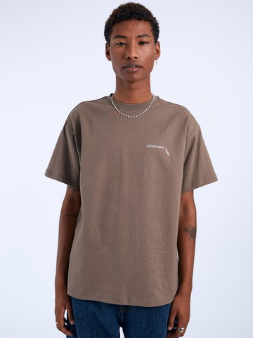 Dr. Denim Shirt 'Trooper' in Brown