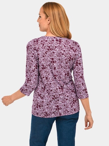 Goldner Shirt in Lila