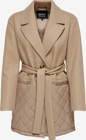 ONLY Between-Seasons Coat 'Addison' in Brown: front