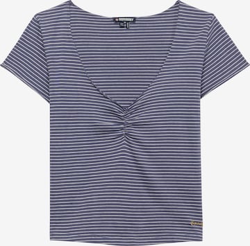 T-shirt 'Athletic Essentials' Superdry & Co en bleu : devant