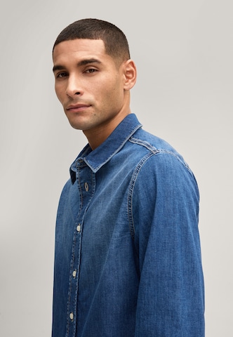 JOOP! Jeans Regular fit Button Up Shirt 'Jiro' in Blue