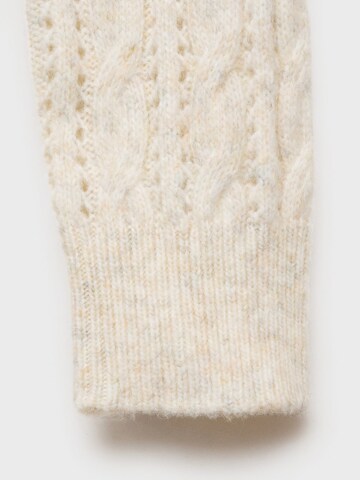 MANGO Strickjacke 'CUCHI' in Beige