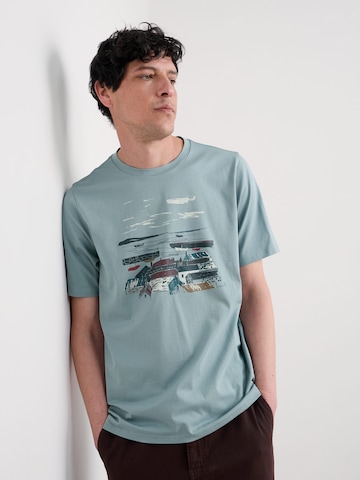 Canottiera ' Midwatch' ' di Seasalt Cornwall in blu: frontale