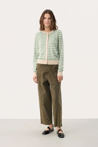 Cardigan 'Tanisha' Part Two en vert