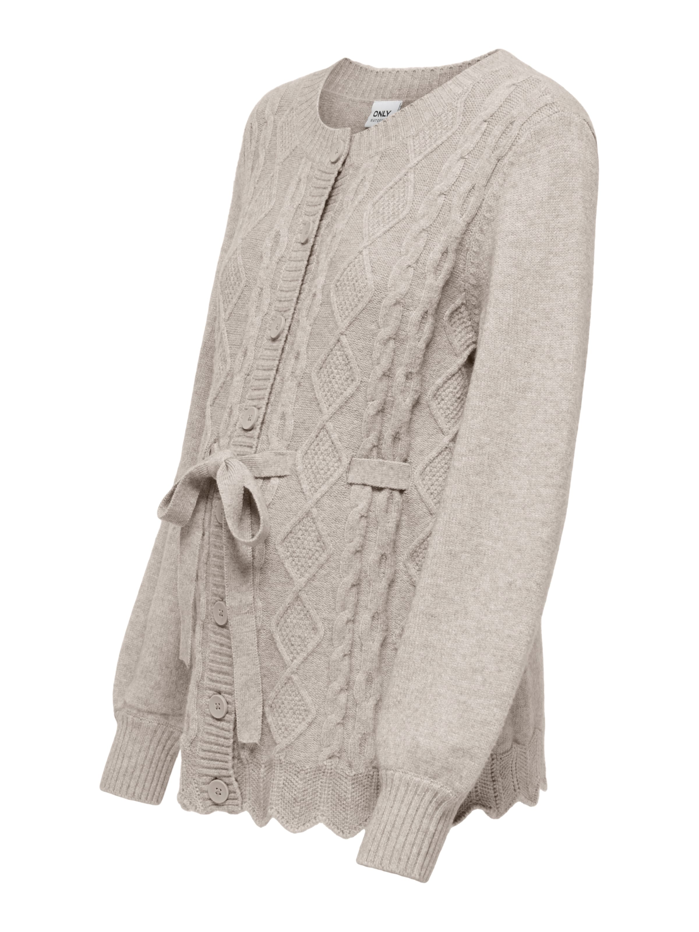 Only Maternity - Cárdigan 'OLMKallu' en gris: frente