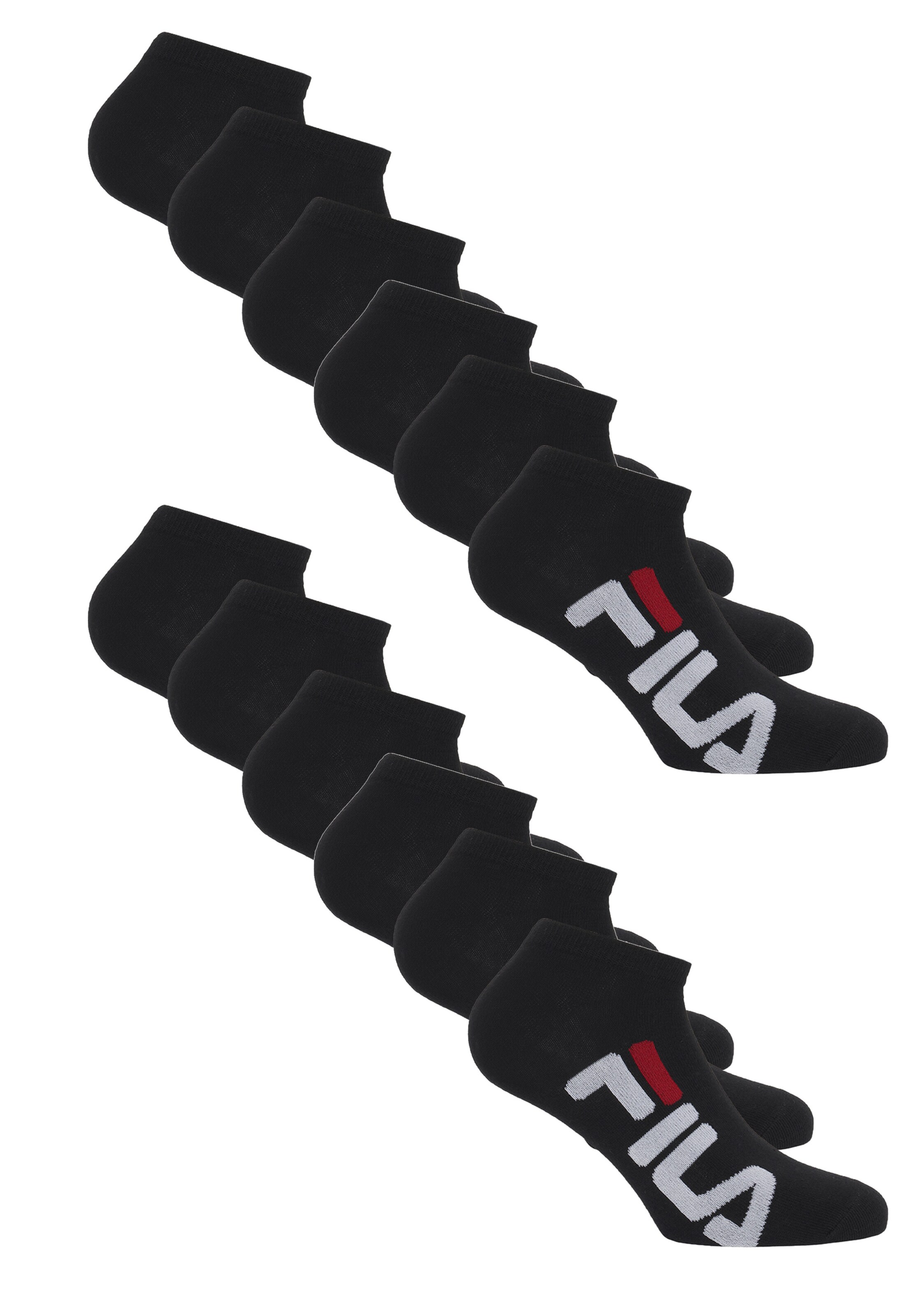 FILA Socks in Black: front