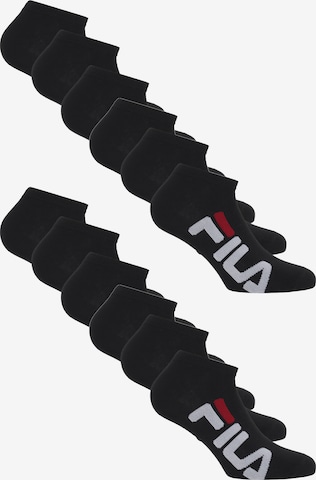FILA Socken in Schwarz: Vorderseite