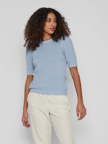 VILA Sweater in Blue: front