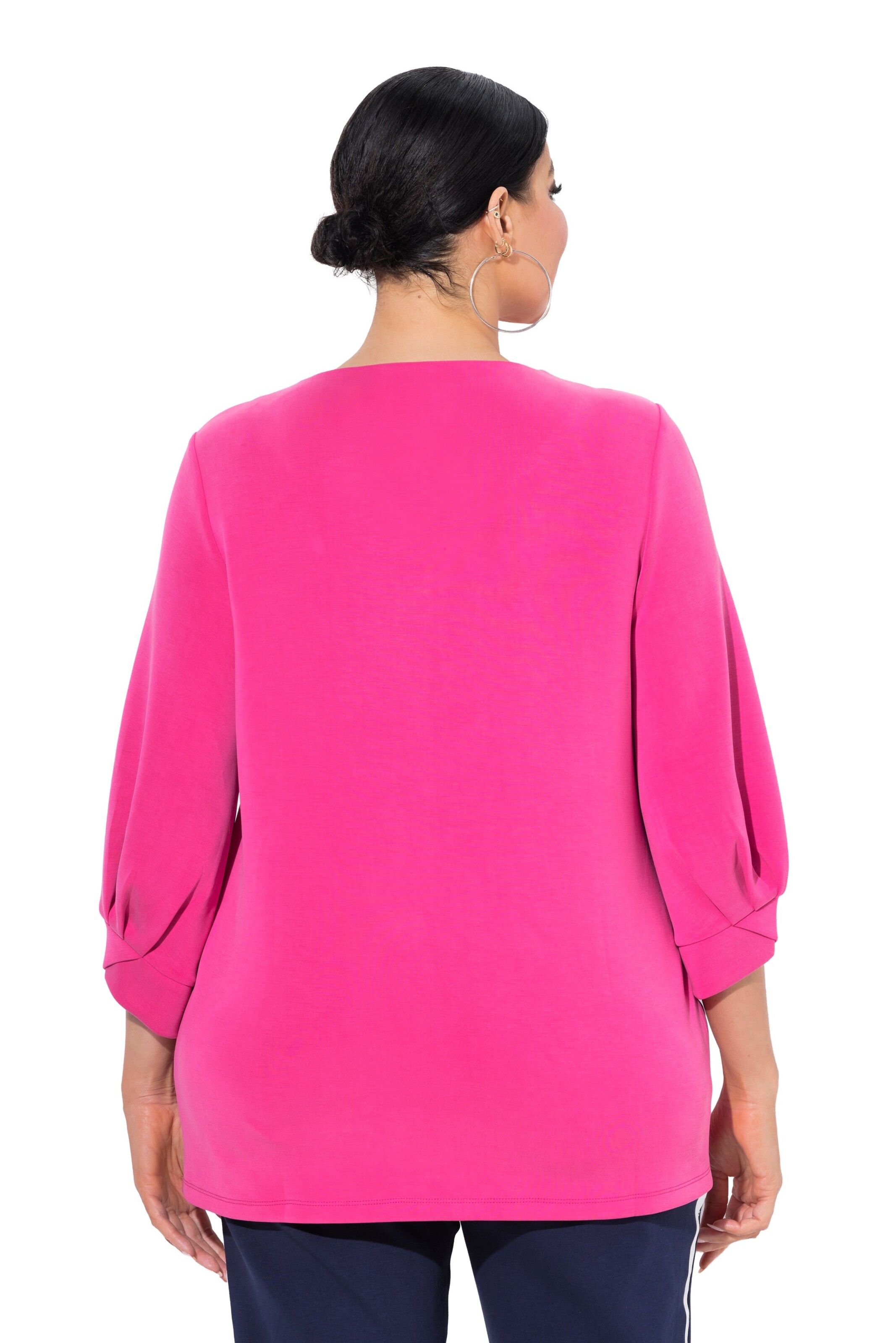 Ulla Popken Sweatshirt in Pink