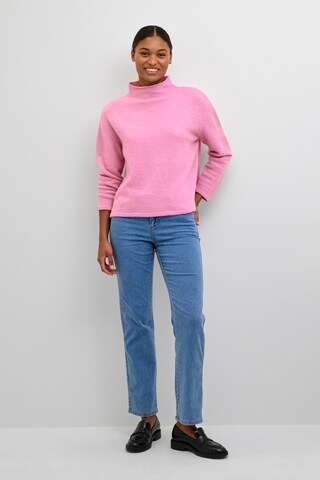 Kaffe Pullover 'Anika' in Pink