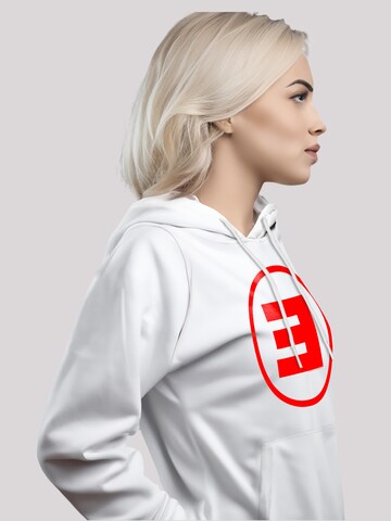 Sweat-shirt 'Eminem Circle E Rap Hip Hop Music' F4NT4STIC en blanc
