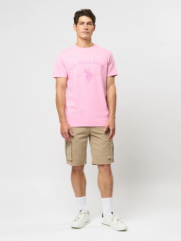 U.S. POLO ASSN. Bluser & t-shirts 'Archibald' i pink
