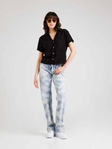 Hailys Bluse 'Sa44ra' in Schwarz