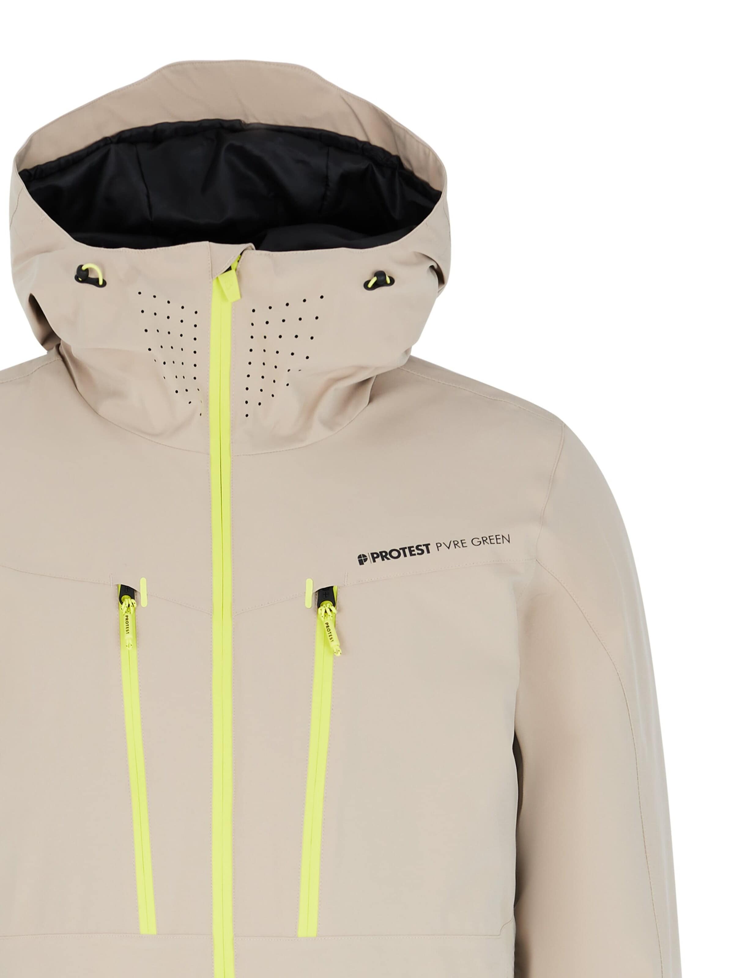 PROTEST Athletic Jacket 'PRTTIMOTHY' in Brown
