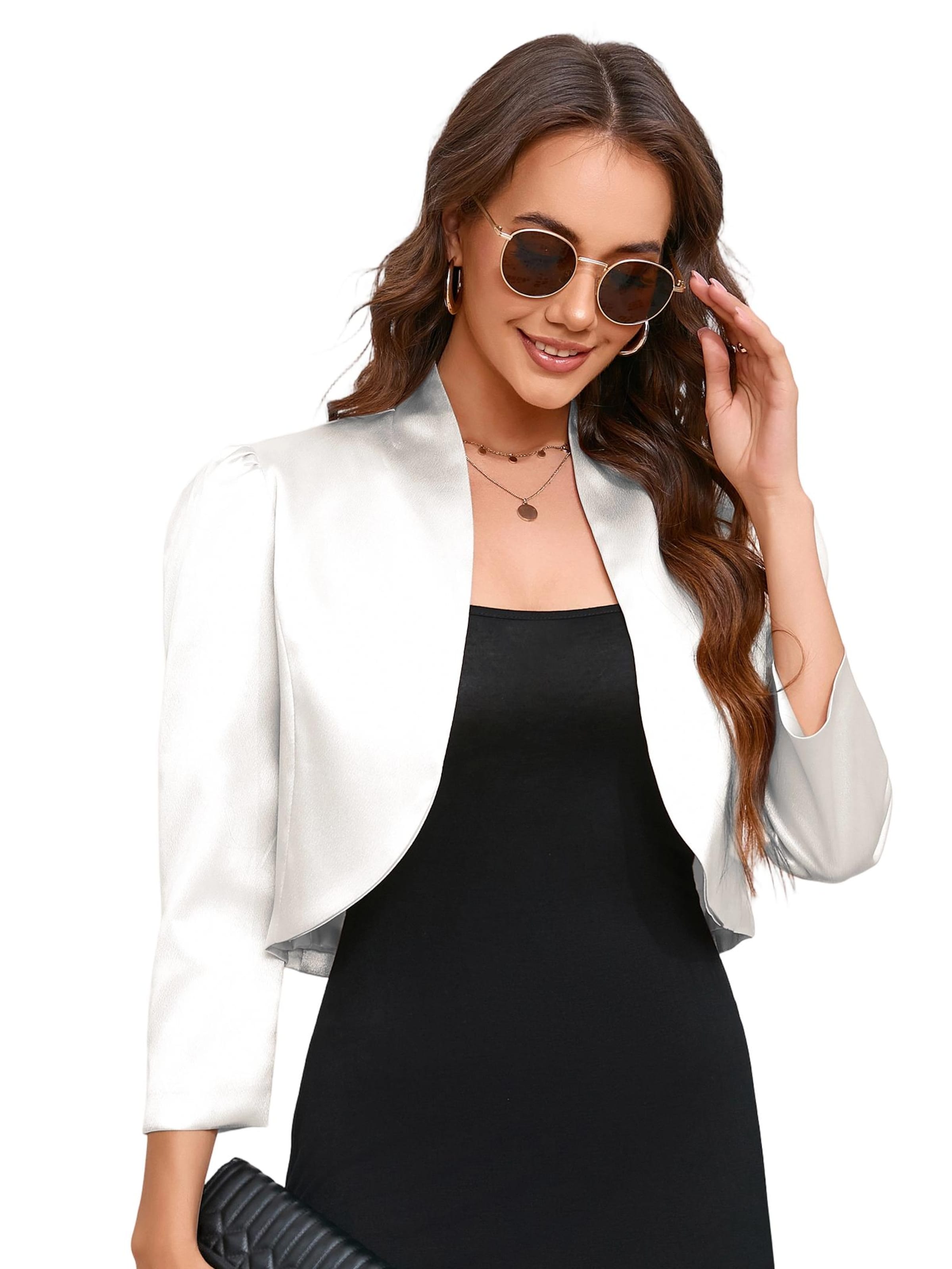 Yesfashion Between-Season Jacket in White, Item view
