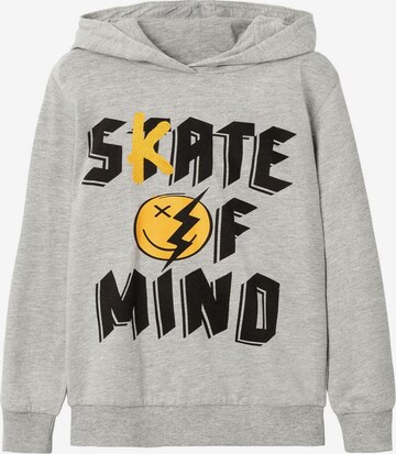 NAME IT Sweatshirt in Grey: front