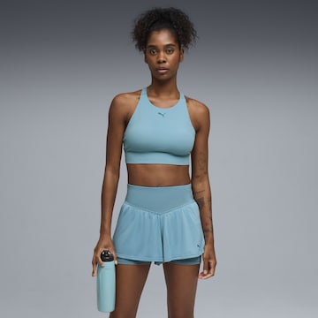 PUMA Bustier Sport-BH 'Shapeluxe' in Blau