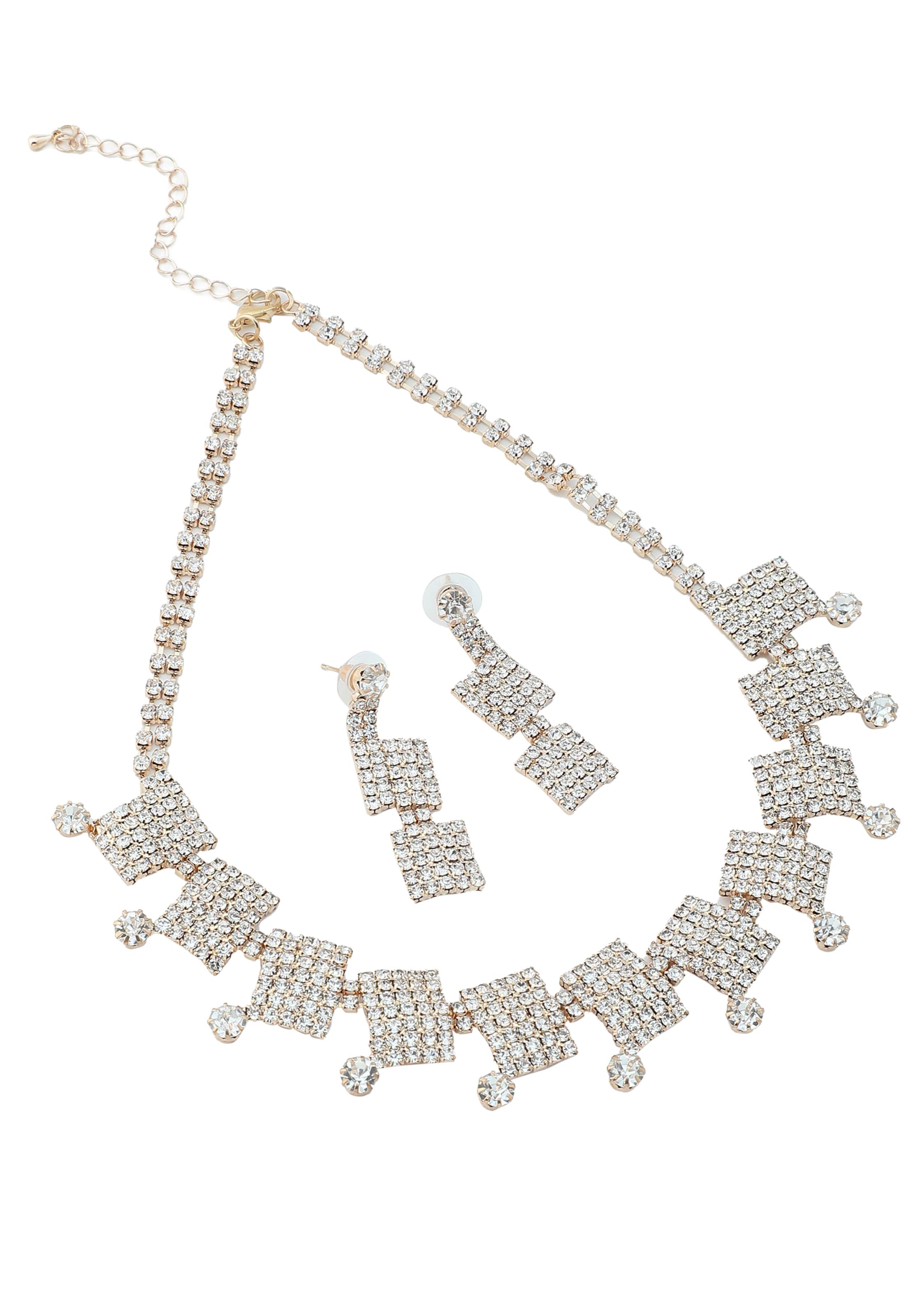 SOHI Sada šperkov 'Anabelle' - Zlatá: predná strana