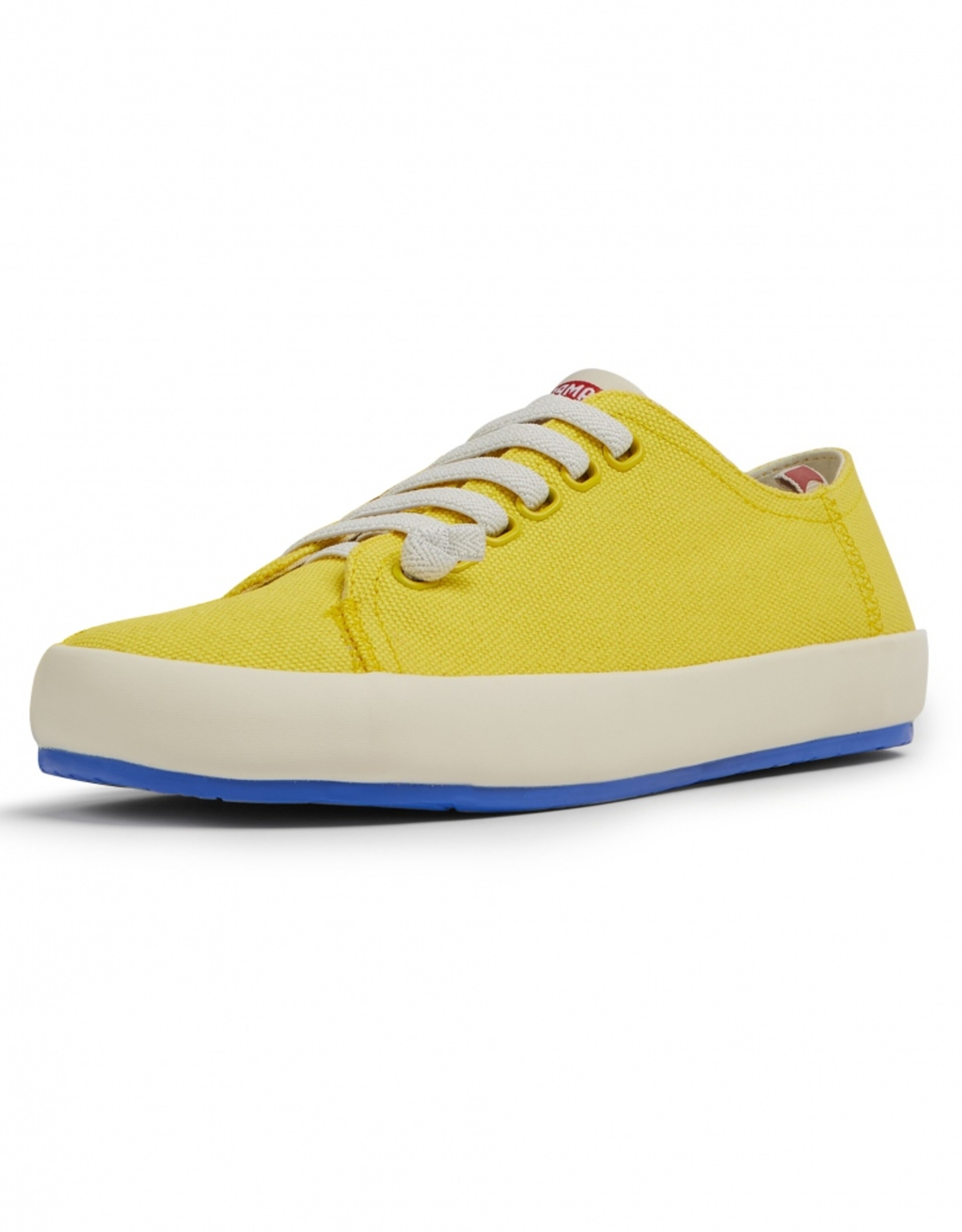 CAMPER Sneakers 'Peu Rambla Vulcanizado' in Yellow: front