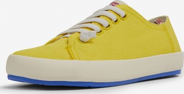 CAMPER Sneakers 'Peu Rambla Vulcanizado' in Yellow: front