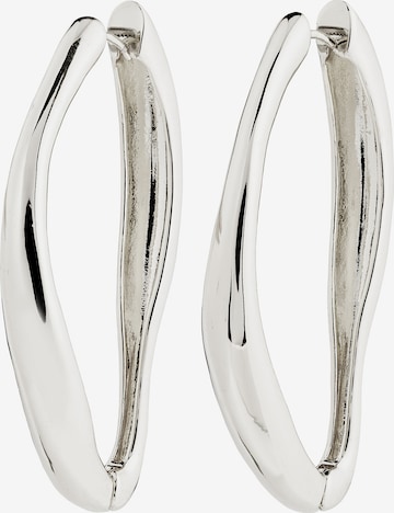 Pilgrim Oorbellen ' Dune ' in Zilver: voorkant