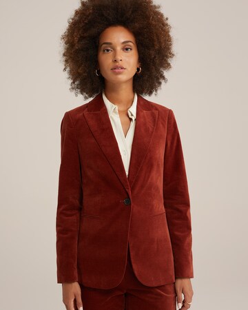 Blazer WE Fashion en marron : devant