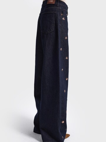 IT'S BASIC - Ropa ancha Vaquero 'MEGA BAGGY MID RISE JEANS' en azul