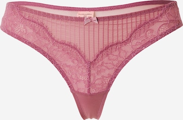 Hunkemöller Stringi w kolorze fioletowy: przód