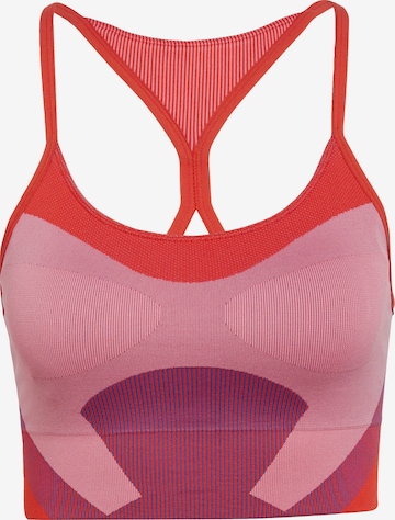 ADIDAS BY STELLA MCCARTNEY - Pouco suporte Soutien de desporto 'Stella McCartney TrueStrength' em rosa: frente