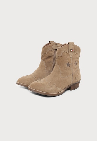 TOMMY HILFIGER Stövel i beige