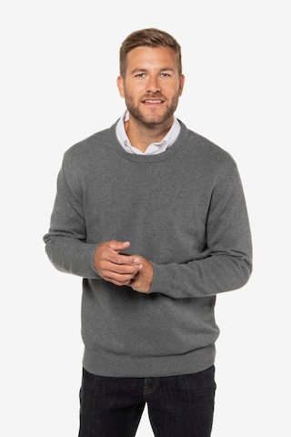 JP1880 Sweater in Grey: front