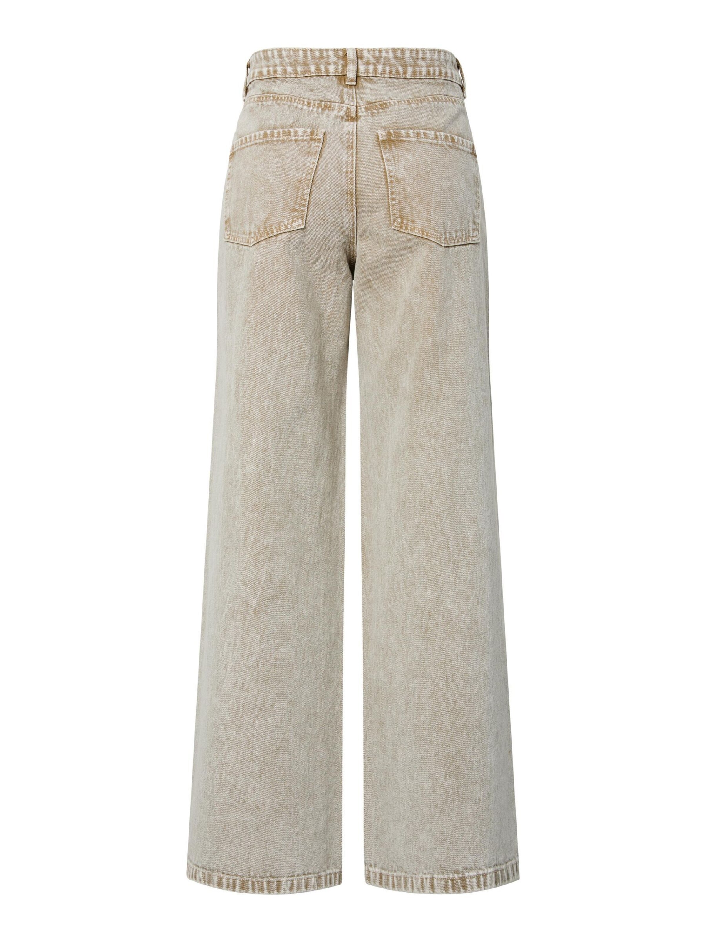 PIECES Wide Leg Jeans 'PCFay' i hvid