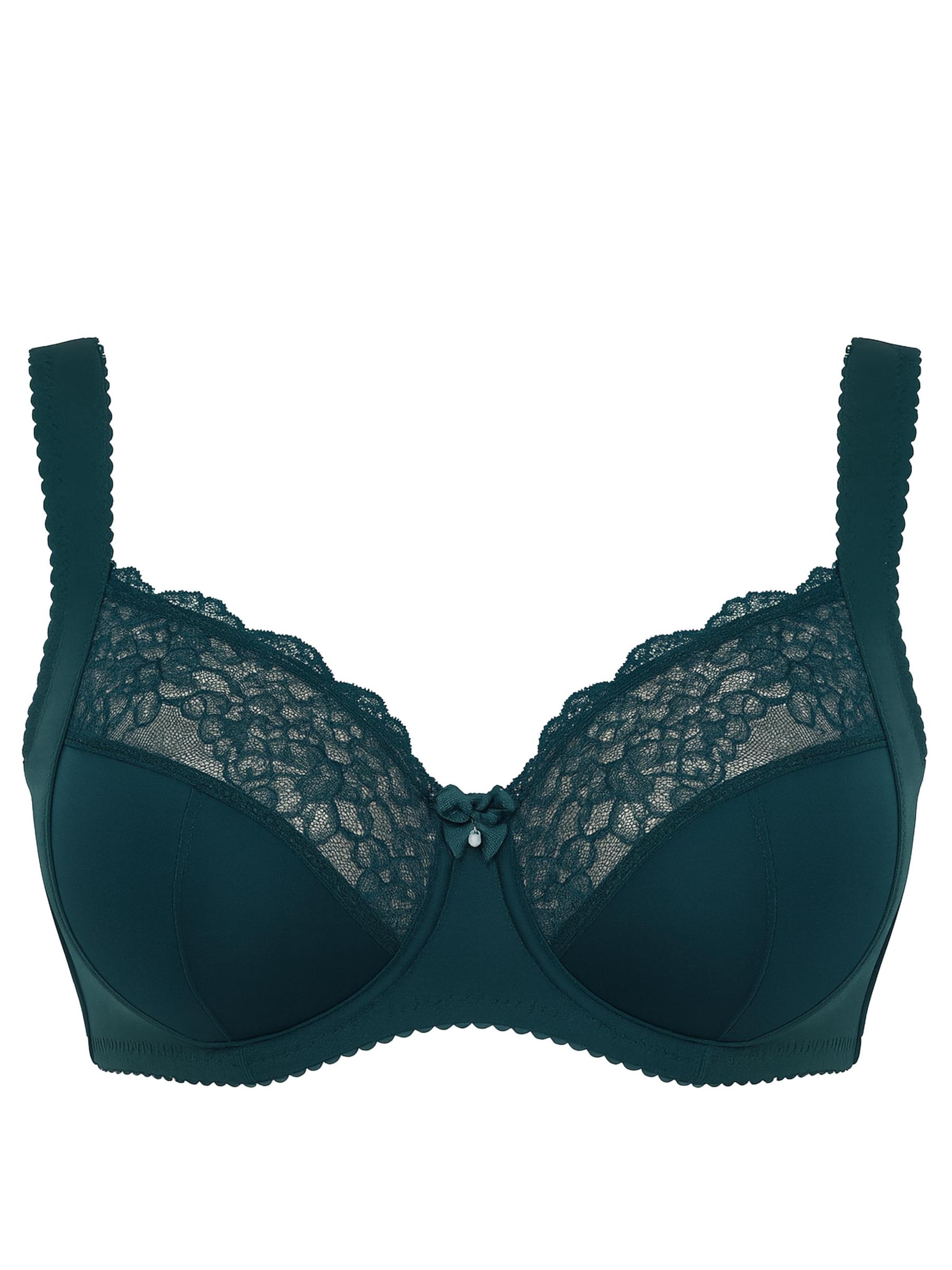 Vivisence T-shirt Bra '1056' in Green: front