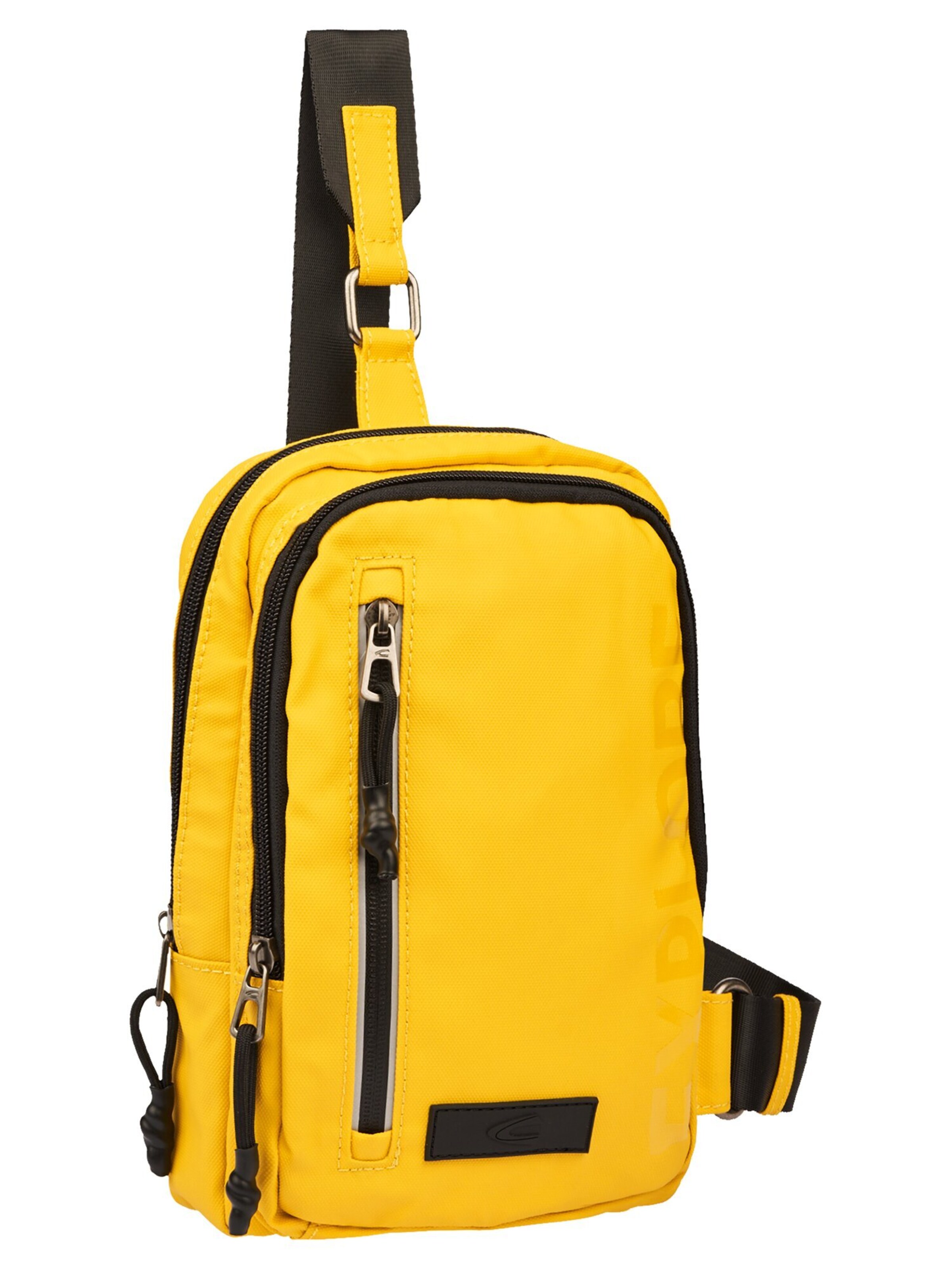 CAMEL ACTIVE Crossbody Bag 'Explore' in Yellow: front