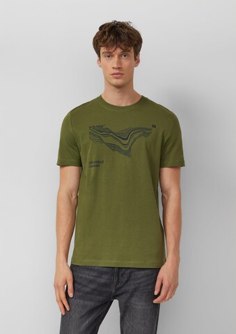s.Oliver T-shirt i grön: framsida