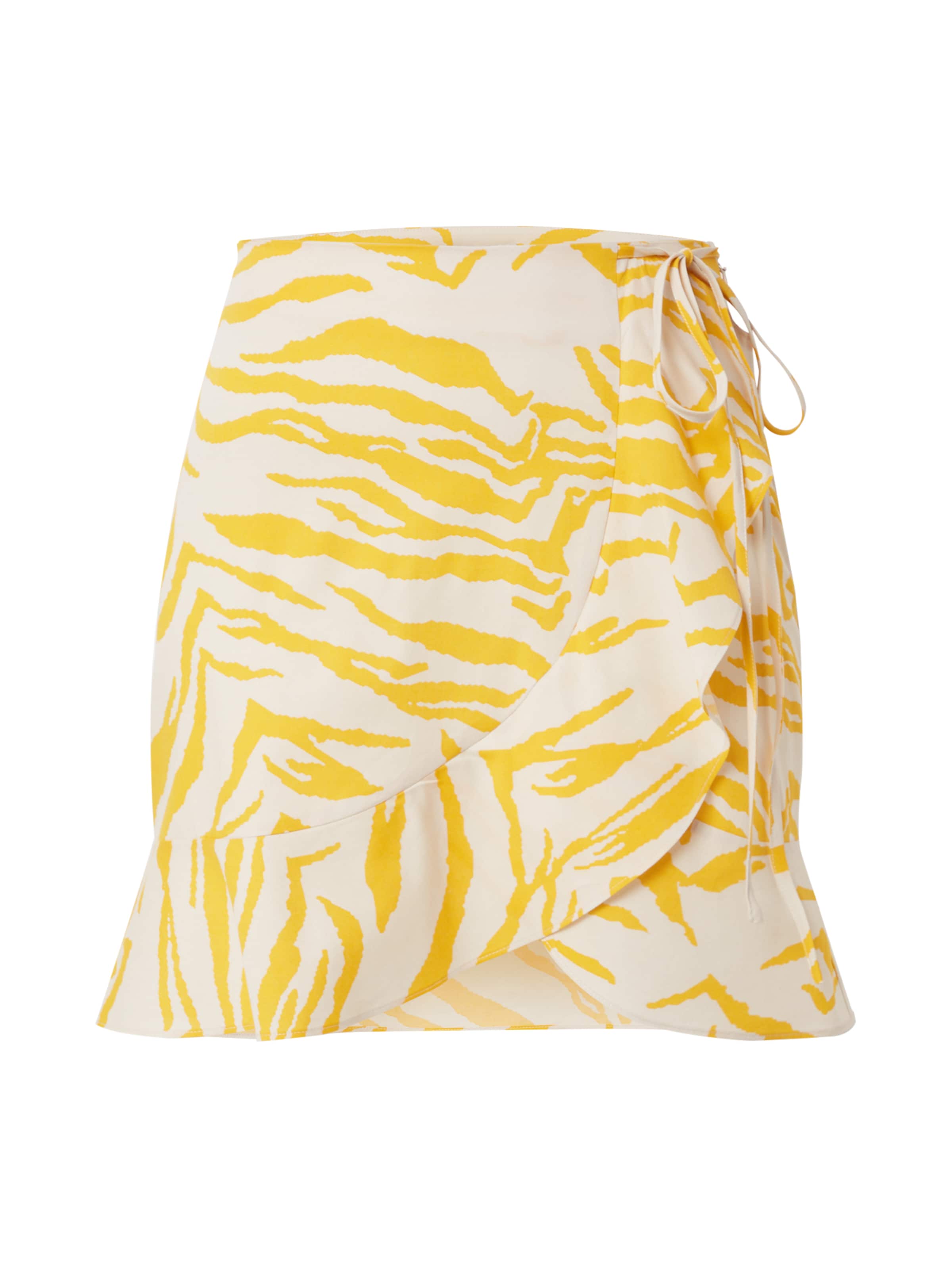 Gonna &#x27;Cressida&#x27; di Aligne in giallo: frontale