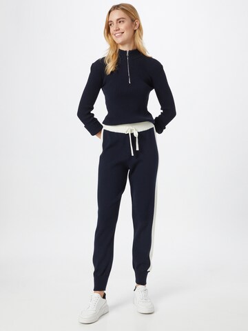 Rich & Royal Tapered Trousers in Blue