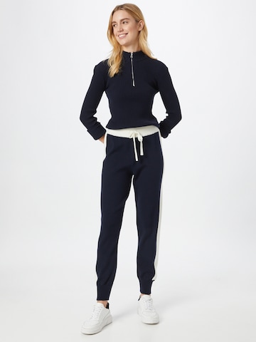 Rich & Royal Tapered Broek in Blauw