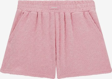 GUESS Regular Shorts in Pink: predná strana