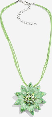 COLLEZIONE ALESSANDRO Necklace 'Sevilla' in Green: front
