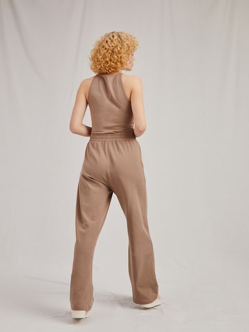 Wide Leg Pantalon 'May' A LOT LESS en beige